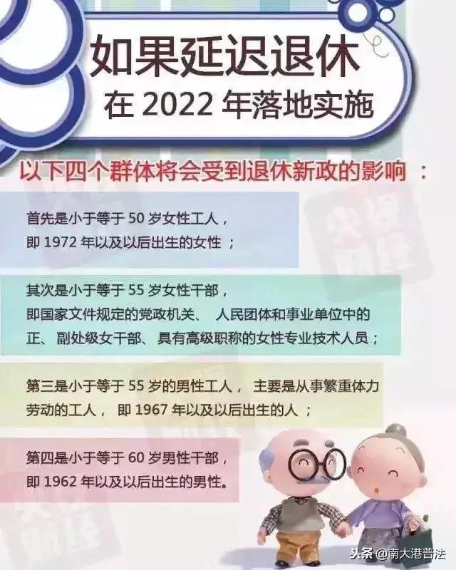 延迟退休方案将出台 最终年龄或锁定65岁_2022开始延迟退休年龄对照表_2022年延迟退休年龄表